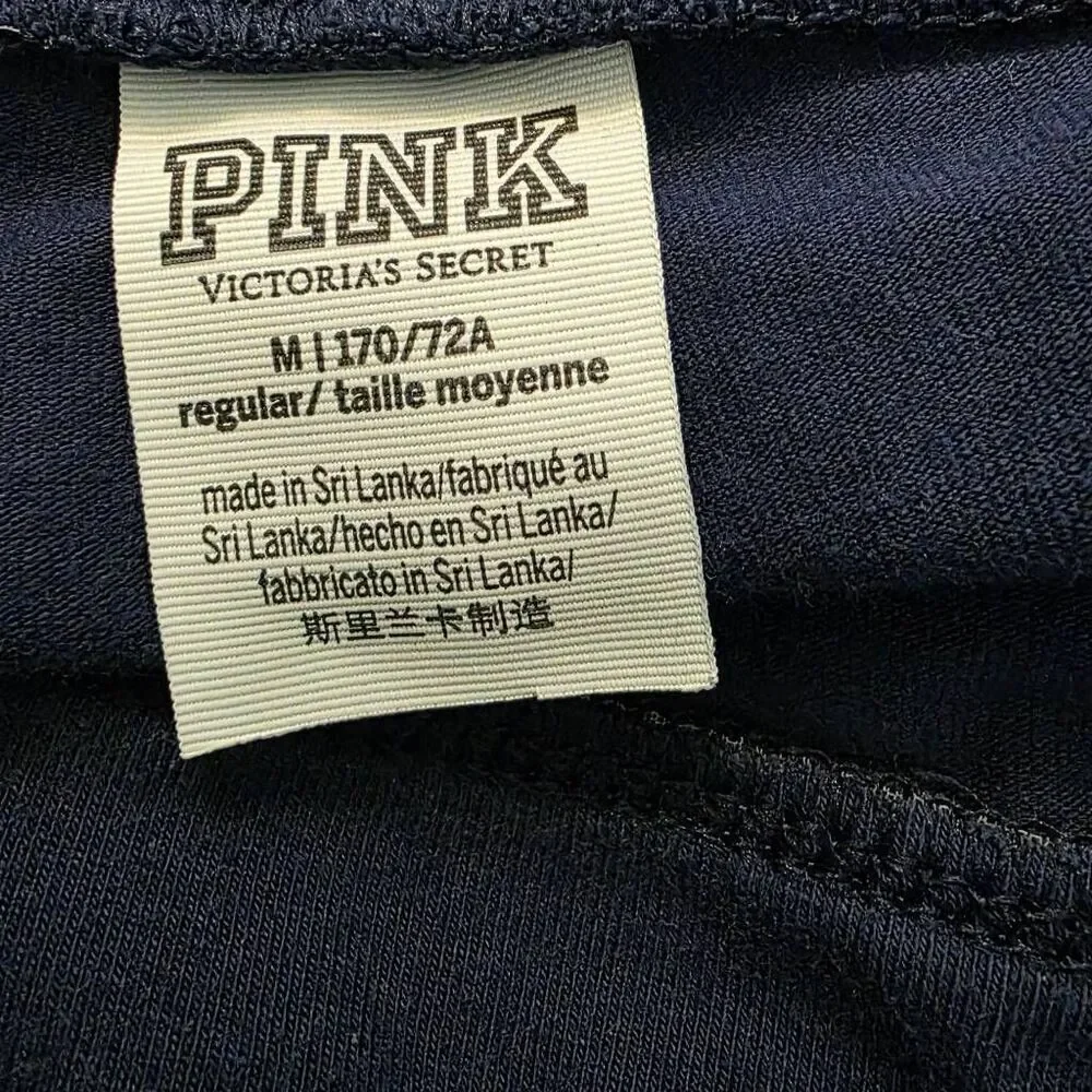 Victoria Secret Medium Yoga Pants Navy Blue